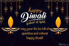 Diwali is the festival of lights and celebration. Happy Diwali Hindu Festival Card Maker Online