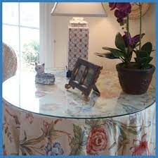 Our glass table tops are available in four different shapes. Glass Table Protectors Table Top Protector