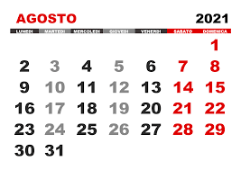 El año del buey, de acuerdo con el horóscopo chino. Calendario Agosto 2021 Calendario Su