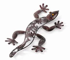 2 101 garden lizard stock video clips in 4k and hd for creative projects. Outdoor Metal Lizard Garden Wall Art H42cm 10 99