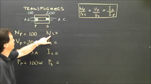 Electrical Transformer Calculations Physics Tutorial