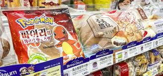 pokemon-bread in convenience store