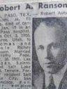 Robert Ranson Family History & Historical Records