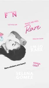 Who says you can't earn this selena gomez sticker? Selena Gomez Worldwide On Twitter Rare Stickers Are Now Available On Instagram Rareoutnow
