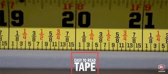 Tape measure increments and what they mean. Craftsman Sidewinder Tape Measure