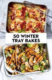 50 Winter Tray Bakes Baked Dinner Winter Baking Recipes Winter Dinner Recipes