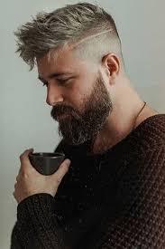 Nothing could be trendier in hair fashion when hair and beard style complement each other in a wide this hair and beard style is one of the simplest haircuts with a beard which is easy to maintain. 41 Trendy Short Sides Long Top Haircuts For 2021 Mens Hairstyles With Beard Long Beard Styles Beard Styles
