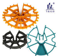 Heavy Duty Concrete Rebar Spacer Circular Plastic Spacer ...