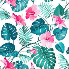 Exotic birds exotic flowers colorful birds pattern art print patterns floral pattern print coral pattern tropical pattern birds of paradise flower. 104 210 Tropical Flower Pattern Vectors Royalty Free Vector Tropical Flower Pattern Images Depositphotos