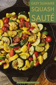 Vegan Summer Squash Saute Is Healthy Delicious And So Easy To Make It S Made With Yellow Squash Zucchini In 2020 Yellow Squash Recipes Whole Food Recipes Recipes