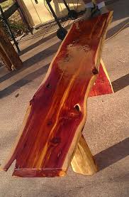 Rustic Handmade Cedar Bench This Would Go Perfect With Our Dining Room Table Cedar Wood Projects Cedar Furniture Cedar Bench