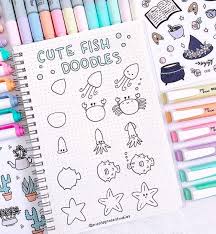 Easily make your own monster coloring pages, birthday invitations, also. 51 Easy Bullet Journal Doodles For Your 2021 Bujo Bullet Planner Ideas