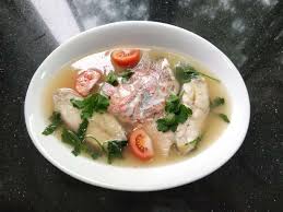Resepi sup ikan merah atau ikan siakap ni diadaptasi daripada resepi tersebut. Sup Ikan Merah Nasser S Kitchen