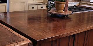 custom wood countertops, kitchen island