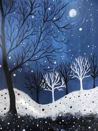 Kids Paint Winter Nights Kid 101 We now have over 420 learn to draw tutorials! kids paint winter nights kid 101