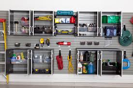 Garage cabinets help organize any crowded garage. Garage Organization Ideas Plans Tips Your Go To Guide Flow Wall