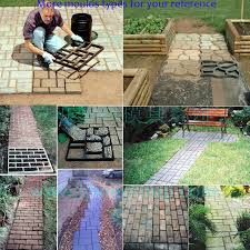 Find many great new & used options and get the best deals for 1x(garden pavement mold garden walk pavement concrete mould diy manually pa p5i0 at the best online prices at ebay! Garden Patio Lawn Curved Path Road Stone Cobblestone Brick Block Concrete Diy Paver Mold Buy Garden Patio Lawn Curved Path Road Stone Cobblestone Brick Block Mould Diy Paver Mold Garden Patio Lawn Curved