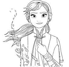 Dibujos Para Colorear Frozen Y Ana