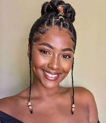 32 Fulani Easy Braided Hairstyles For Black Hair 2018 Fashionuki Natural Hair Styles Braided Hairstyles Hair Inspiration