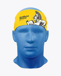 Headband Mockup Front View In Apparel Mockups On Yellow Images Object Mockups In 2021 Clothing Mockup Mockup Mockup Psd