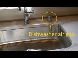 In most installations, the dishwasher will be attached to the hot water supply valve located beneath the kitchen sink. Air Gap Leak At Sink Quick Fix Youtube