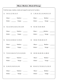 A variety of informative data are included as word problems in these central tendency worksheet pdfs requires 7th grade and 8th grade students to determine the values of mean, median, mode and range. Mean Median Mode And Range Interactive Worksheet