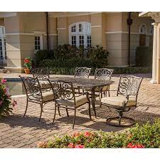 Traditions 7 Piece Outdoor Dining Set Sam S Club Patio Furniture Dining Set Outdoor Dining Set Patio Set