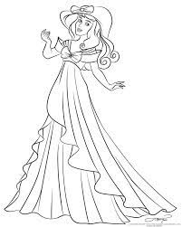 Dimana tokoh barbie ini mempunyai kesan yang lembut dan cantik. Lineart Aurora S Spring Dress Dibujos Bocetos De Animacion Dibujos Para Colorear