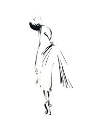 Ballet Dancer Drawing Black And White Ballerina Drawing Art Print Minimalist Art Black And White Drawing Ballet Dance Modern Art Ballerina Drawing Black And White Drawing Minimalist Art