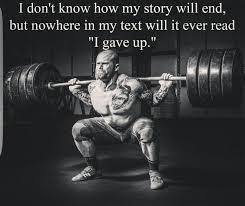 Never Give Up Squats Gym Workout Quotes Muscle