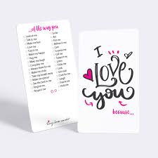 I wake to think of you and i sleep to see you in my dreams. Tiny Love Cards Set Of 85 Mini I Love You Because Cards Anniversary Romantic Boyfriend Girlfriend Valentine S Just Because Note Amazon In Office Products