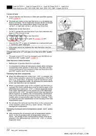 Audi A4 B9 8w Fsm 2015 2020 Service Workshop Manual
