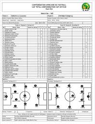 Feguifoot Coupe Caf Quart De Finale Feuille De Match Facebook