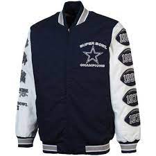 Dallas Cowboys White Blue Super Bowl Jacket Nfl Football Dallas Cowboys Outfits Dallas Cowboys Dallas Cowboys Hoodie
