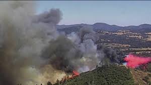 'Dove Fire' threatening town of Sonora