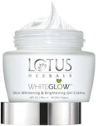 Check out this list of the best skin lightening creams and. Buy Lotus Herbals White Glow Skin Whitening Brightening Gel Cream 60 G Pack Of 2 Online At Low Prices In India Paytmmall Com