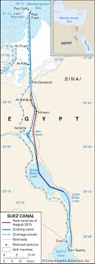 Suez Canal History Map Importance Facts Britannica