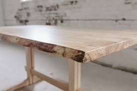 A thin, elegant and light table handcrafted in us. Spalted Maple Custom Made In Minneapolis Mn Stockton Heritage