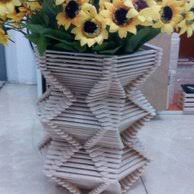 Hiasan vas bunga dari stik es krim. Jual Pot Bunga Stick Es Krim Besar Di Lapak Toko Galih Bukalapak