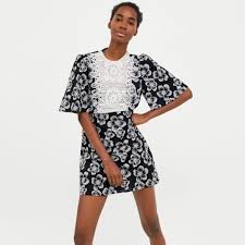 Dresses for girls,party dresses,wedding dresses,prom dresses,maybe the best dress websites for women. Zara Dresses Zara Blackwhite Embroidered Floral Dress Xs Poshmark