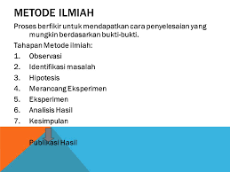 Struktur dan fungsi jaringan tumbuhan biologi kelas 11. Metode Ilmiah Ppt Download