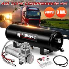 Check spelling or type a new query. Truck 12v 3 Gal Air Tank Compressor 12l 200psi Air Compressor Onboard System Replacement For Trailer Lorry Train Boat Multi Tone Claxon Horns Aliexpress