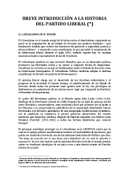 Partido liberal progresista , participante de las elecciones de 1889. Pdf Breve Sintesis De La Historia Del Partido Liberal Eduardo Nakayama Academia Edu