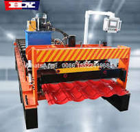 Glazed tile making machine