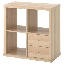 Kallax Etagere Avec Tiroirs Effet Chene Blanchi Ikea Rayonnage Etagere Ikea Ikea