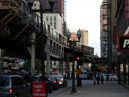 El Train Downtown Chicago Chicago L Downtown Chicago Chicago