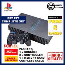 Product descriptionhardware platform:playstation 4 raise your fists and get ready for the ultimate battle on the next generation of home consoles. Ps2 Playstation 2 Fat Sony Original Complete Set Free Games Shopee Malaysia