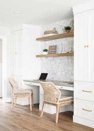 Peaceful study room decorating ideas customized corner shelves for books. 75 Beautiful Small Study Room Pictures Ideas July 2021 Houzz