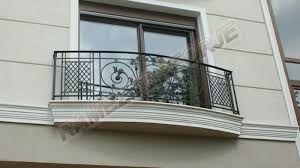 Ferforje Balkon Korkulugu Modeli El Isciligi Fransiz Balkon French Balcony Wrought Iron Balcony Www Ramezferforje Com Tr Balkon Merdivenler Bina