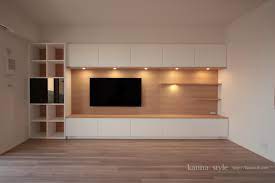 オーダーメイド壁面収納 神戸のオーダー家具 kanna テレビボード テーブル キッチン等をあなた好みに提案する家具屋 収納 住宅 リビング 壁面収納 テレビ リビング 壁面収納